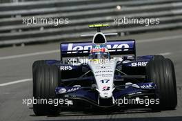 24.05.2007 Monte Carlo, Monaco,  Alexander Wurz (AUT), Williams F1 Team, FW29 - Formula 1 World Championship, Rd 5, Monaco Grand Prix, Thursday Practice