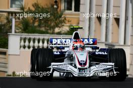 24.05.2007 Monte Carlo, Monaco,  Robert Kubica (POL), BMW Sauber F1 Team, F1.07 - Formula 1 World Championship, Rd 5, Monaco Grand Prix, Thursday Practice