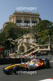 24.05.2007 Monte Carlo, Monaco,  Heikki Kovalainen (FIN), Renault F1 Team, R27 - Formula 1 World Championship, Rd 5, Monaco Grand Prix, Thursday Practice