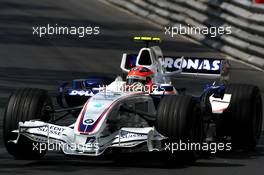 24.05.2007 Monte Carlo, Monaco,  Robert Kubica (POL), BMW Sauber F1 Team, F1.07 - Formula 1 World Championship, Rd 5, Monaco Grand Prix, Thursday Practice