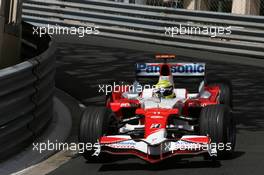 24.05.2007 Monte Carlo, Monaco,  Ralf Schumacher (GER), Toyota Racing, TF107 - Formula 1 World Championship, Rd 5, Monaco Grand Prix, Thursday Practice