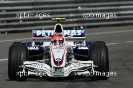 24.05.2007 Monte Carlo, Monaco,  Robert Kubica (POL), BMW Sauber F1 Team, F1.07 - Formula 1 World Championship, Rd 5, Monaco Grand Prix, Thursday Practice