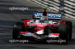 24.05.2007 Monte Carlo, Monaco,  Jarno Trulli (ITA), Toyota Racing, TF107 - Formula 1 World Championship, Rd 5, Monaco Grand Prix, Thursday Practice