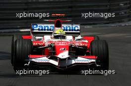 24.05.2007 Monte Carlo, Monaco,  Ralf Schumacher (GER), Toyota Racing, TF107 - Formula 1 World Championship, Rd 5, Monaco Grand Prix, Thursday Practice