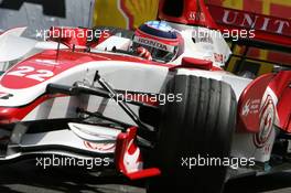 24.05.2007 Monte Carlo, Monaco,  Takuma Sato (JPN), Super Aguri F1, SA07 - Formula 1 World Championship, Rd 5, Monaco Grand Prix, Thursday Practice