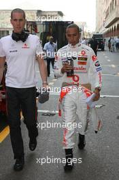 24.05.2007 Monte Carlo, Monaco,  Lewis Hamilton (GBR), McLaren Mercedes - Formula 1 World Championship, Rd 5, Monaco Grand Prix, Thursday