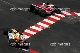 24.05.2007 Monte Carlo, Monaco,  Giancarlo Fisichella (ITA), Renault F1 Team, R27 - Formula 1 World Championship, Rd 5, Monaco Grand Prix, Thursday Practice