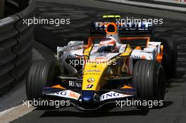 24.05.2007 Monte Carlo, Monaco,  Heikki Kovalainen (FIN), Renault F1 Team, R27 - Formula 1 World Championship, Rd 5, Monaco Grand Prix, Thursday Practice