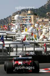 24.05.2007 Monte Carlo, Monaco,  Ralf Schumacher (GER), Toyota Racing, TF107 - Formula 1 World Championship, Rd 5, Monaco Grand Prix, Thursday Practice