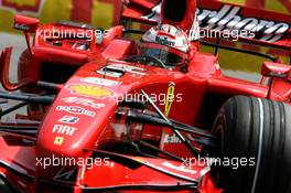 24.05.2007 Monte Carlo, Monaco,  Kimi Raikkonen (FIN), Räikkönen, Scuderia Ferrari, F2007 - Formula 1 World Championship, Rd 5, Monaco Grand Prix, Thursday Practice