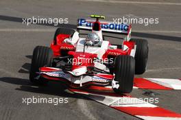 24.05.2007 Monte Carlo, Monaco,  Jarno Trulli (ITA), Toyota Racing, TF107 - Formula 1 World Championship, Rd 5, Monaco Grand Prix, Thursday Practice