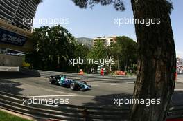 24.05.2007 Monte Carlo, Monaco,  Rubens Barrichello (BRA), Honda Racing F1 Team, RA107 - Formula 1 World Championship, Rd 5, Monaco Grand Prix, Thursday Practice