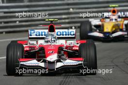 24.05.2007 Monte Carlo, Monaco,  Jarno Trulli (ITA), Toyota Racing, TF107 - Formula 1 World Championship, Rd 5, Monaco Grand Prix, Thursday Practice