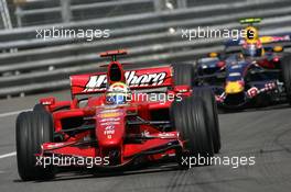 24.05.2007 Monte Carlo, Monaco,  Felipe Massa (BRA), Scuderia Ferrari, F2007 - Formula 1 World Championship, Rd 5, Monaco Grand Prix, Thursday Practice