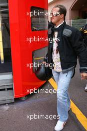 24.05.2007 Monte Carlo, Monaco,  Michael Schumacher (GER), Scuderia Ferrari, Advisor, arrives at the circuit - Formula 1 World Championship, Rd 5, Monaco Grand Prix, Thursday