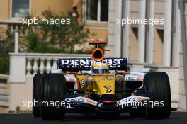 24.05.2007 Monte Carlo, Monaco,  Giancarlo Fisichella (ITA), Renault F1 Team, R27 - Formula 1 World Championship, Rd 5, Monaco Grand Prix, Thursday Practice