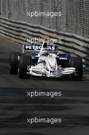 24.05.2007 Monte Carlo, Monaco,  Nick Heidfeld (GER), BMW Sauber F1 Team, F1.07 - Formula 1 World Championship, Rd 5, Monaco Grand Prix, Thursday Practice