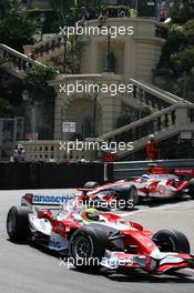 24.05.2007 Monte Carlo, Monaco,  Ralf Schumacher (GER), Toyota Racing, TF107 - Formula 1 World Championship, Rd 5, Monaco Grand Prix, Thursday Practice