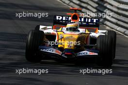 24.05.2007 Monte Carlo, Monaco,  Giancarlo Fisichella (ITA), Renault F1 Team, R27 - Formula 1 World Championship, Rd 5, Monaco Grand Prix, Thursday Practice