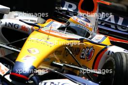 24.05.2007 Monte Carlo, Monaco,  Giancarlo Fisichella (ITA), Renault F1 Team, R27 - Formula 1 World Championship, Rd 5, Monaco Grand Prix, Thursday Practice