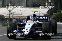 24.05.2007 Monte Carlo, Monaco,  Alexander Wurz (AUT), Williams F1 Team, FW29 - Formula 1 World Championship, Rd 5, Monaco Grand Prix, Thursday Practice