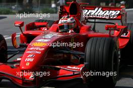 24.05.2007 Monte Carlo, Monaco,  Kimi Raikkonen (FIN), Räikkönen, Scuderia Ferrari, F2007 - Formula 1 World Championship, Rd 5, Monaco Grand Prix, Thursday Practice