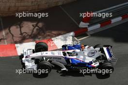 24.05.2007 Monte Carlo, Monaco,  Nick Heidfeld (GER), BMW Sauber F1 Team, F1.07 - Formula 1 World Championship, Rd 5, Monaco Grand Prix, Thursday Practice