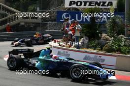 24.05.2007 Monte Carlo, Monaco,  Rubens Barrichello (BRA), Honda Racing F1 Team, RA107 - Formula 1 World Championship, Rd 5, Monaco Grand Prix, Thursday Practice