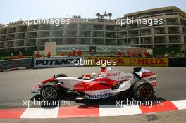 24.05.2007 Monte Carlo, Monaco,  Jarno Trulli (ITA), Toyota Racing, TF107 - Formula 1 World Championship, Rd 5, Monaco Grand Prix, Thursday Practice