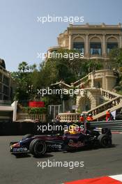 24.05.2007 Monte Carlo, Monaco,  Mark Webber (AUS), Red Bull Racing, RB3 - Formula 1 World Championship, Rd 5, Monaco Grand Prix, Thursday Practice