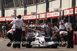 24.05.2007 Monte Carlo, Monaco,  Nick Heidfeld (GER), BMW Sauber F1 Team, F1.07 - Formula 1 World Championship, Rd 5, Monaco Grand Prix, Thursday Practice