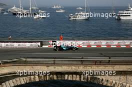 24.05.2007 Monte Carlo, Monaco,  Rubens Barrichello (BRA), Honda Racing F1 Team, RA107 - Formula 1 World Championship, Rd 5, Monaco Grand Prix, Thursday Practice