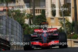 24.05.2007 Monte Carlo, Monaco,  Fernando Alonso (ESP), McLaren Mercedes, MP4-22 - Formula 1 World Championship, Rd 5, Monaco Grand Prix, Thursday Practice