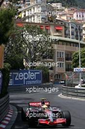 24.05.2007 Monte Carlo, Monaco,  Lewis Hamilton (GBR), McLaren Mercedes, MP4-22 - Formula 1 World Championship, Rd 5, Monaco Grand Prix, Thursday Practice