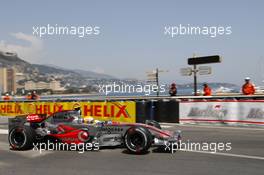 24.05.2007 Monte Carlo, Monaco,  Lewis Hamilton (GBR), McLaren Mercedes, MP4-22 - Formula 1 World Championship, Rd 5, Monaco Grand Prix, Thursday Practice