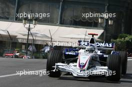 24.05.2007 Monte Carlo, Monaco,  Nick Heidfeld (GER), BMW Sauber F1 Team, F1.07 - Formula 1 World Championship, Rd 5, Monaco Grand Prix, Thursday Practice