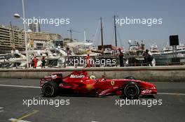 24.05.2007 Monte Carlo, Monaco,  Felipe Massa (BRA), Scuderia Ferrari, F2007 - Formula 1 World Championship, Rd 5, Monaco Grand Prix, Thursday Practice