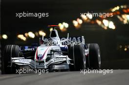 24.05.2007 Monte Carlo, Monaco,  Nick Heidfeld (GER), BMW Sauber F1 Team, F1.07 - Formula 1 World Championship, Rd 5, Monaco Grand Prix, Thursday Practice