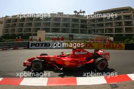 24.05.2007 Monte Carlo, Monaco,  Felipe Massa (BRA), Scuderia Ferrari, F2007 - Formula 1 World Championship, Rd 5, Monaco Grand Prix, Thursday Practice