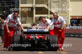 24.05.2007 Monte Carlo, Monaco,  Toyota Racing, TF107 - Formula 1 World Championship, Rd 5, Monaco Grand Prix, Thursday Practice