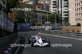 24.05.2007 Monte Carlo, Monaco,  Robert Kubica (POL), BMW Sauber F1 Team, F1.07 - Formula 1 World Championship, Rd 5, Monaco Grand Prix, Thursday Practice