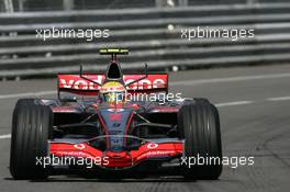 24.05.2007 Monte Carlo, Monaco,  Lewis Hamilton (GBR), McLaren Mercedes, MP4-22 - Formula 1 World Championship, Rd 5, Monaco Grand Prix, Thursday Practice