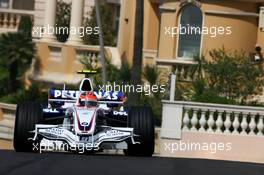 24.05.2007 Monte Carlo, Monaco,  Robert Kubica (POL), BMW Sauber F1 Team, F1.07 - Formula 1 World Championship, Rd 5, Monaco Grand Prix, Thursday Practice