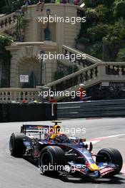 24.05.2007 Monte Carlo, Monaco,  Mark Webber (AUS), Red Bull Racing, RB3 - Formula 1 World Championship, Rd 5, Monaco Grand Prix, Thursday Practice