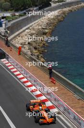 24.05.2007 Monte Carlo, Monaco,  Adrian Sutil (GER), Spyker F1 Team, F8-VII - Formula 1 World Championship, Rd 5, Monaco Grand Prix, Thursday Practice