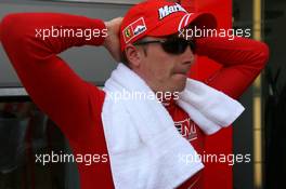 24.05.2007 Monte Carlo, Monaco,  Kimi Raikkonen (FIN), Räikkönen, Scuderia Ferrari - Formula 1 World Championship, Rd 5, Monaco Grand Prix, Thursday