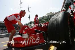 24.05.2007 Monte Carlo, Monaco,  Scuderia Ferrari, F2007 - Formula 1 World Championship, Rd 5, Monaco Grand Prix, Thursday Practice