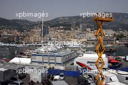 22.05.2007 Monte Carlo, Monaco,  TV COMPOUND AREA - Formula 1 World Championship, Rd 5, Monaco Grand Prix, Wednesday