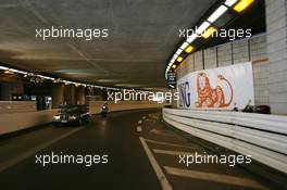 22.05.2007 Monte Carlo, Monaco,  CITY FEATURE of Monaco / Track TUNNEL - Formula 1 World Championship, Rd 5, Monaco Grand Prix, Wednesday