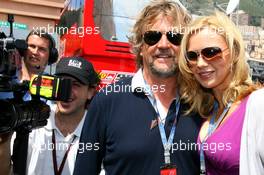 27.05.2007 Monte Carlo, Monaco,  Veronica Ferres (GER), Actress and Martin Krug her husband - Formula 1 World Championship, Rd 5, Monaco Grand Prix, Sunday